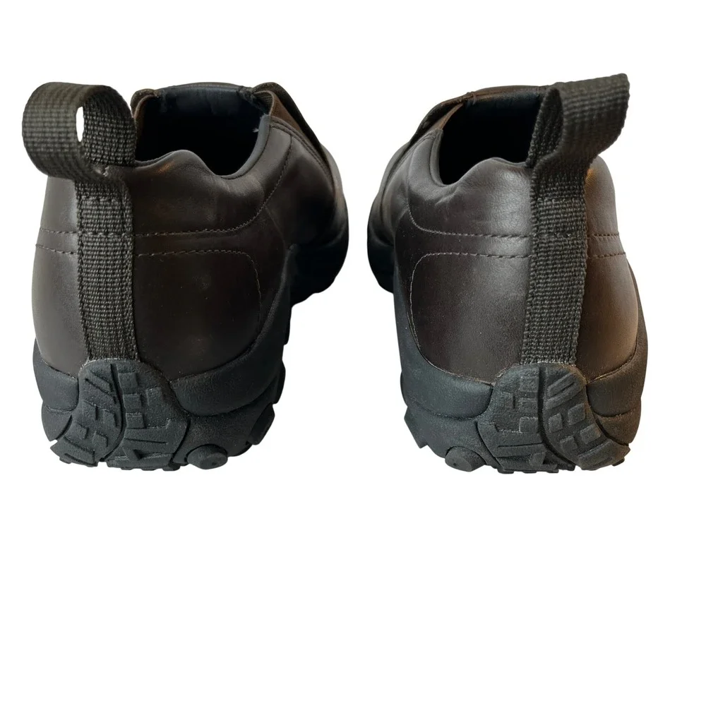 Merrell Jungle Moc Leather 2 Mens 12 Espresso Slip On Shoes J84987 NWOB